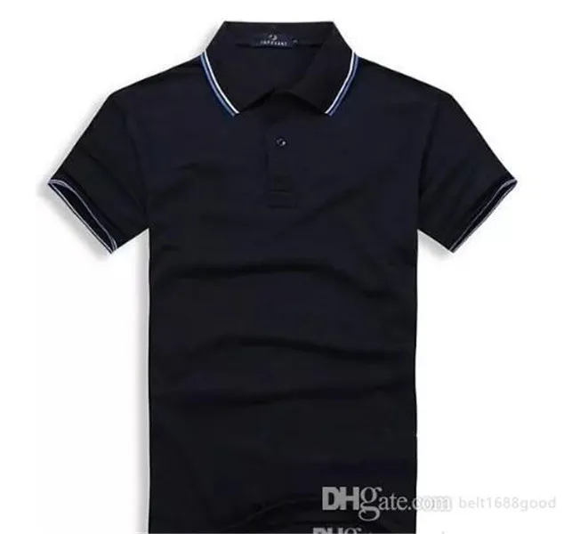 2022 zomer mannen polo borduurwerk shirt korte mouwen tops turn-down kraag kleding mannelijke mode casual s-3xl