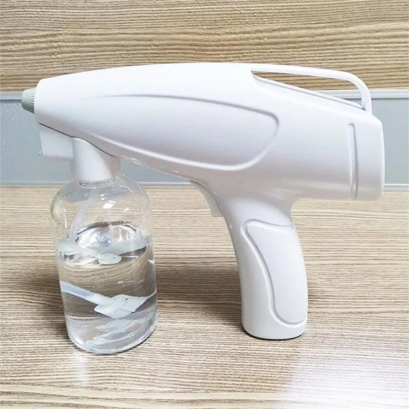 Spruzzatore di disinfezione elettrico senza fili portatile portatile USB ricaricabile Nano atomizzatore pistola a spruzzo a vapore domestica 350ML