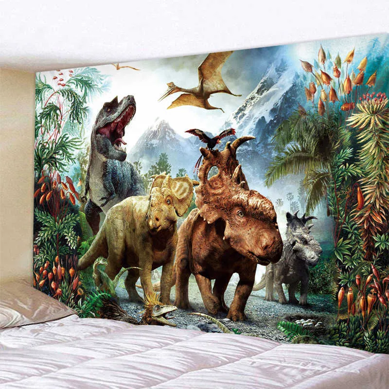 Dinosaurs Dinosaur Hanging Sheets Home Decorative Beach Towel Yoga