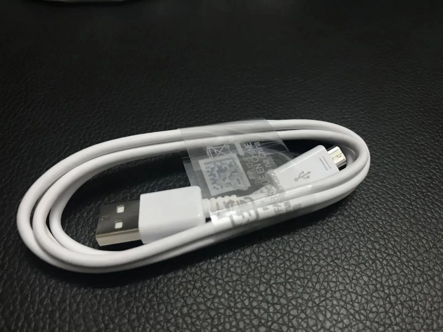 1 متر 3ft الأبيض مايكرو كابل USB لسامسونج غالاكسي S4 S6 S7 حافة الروبوت