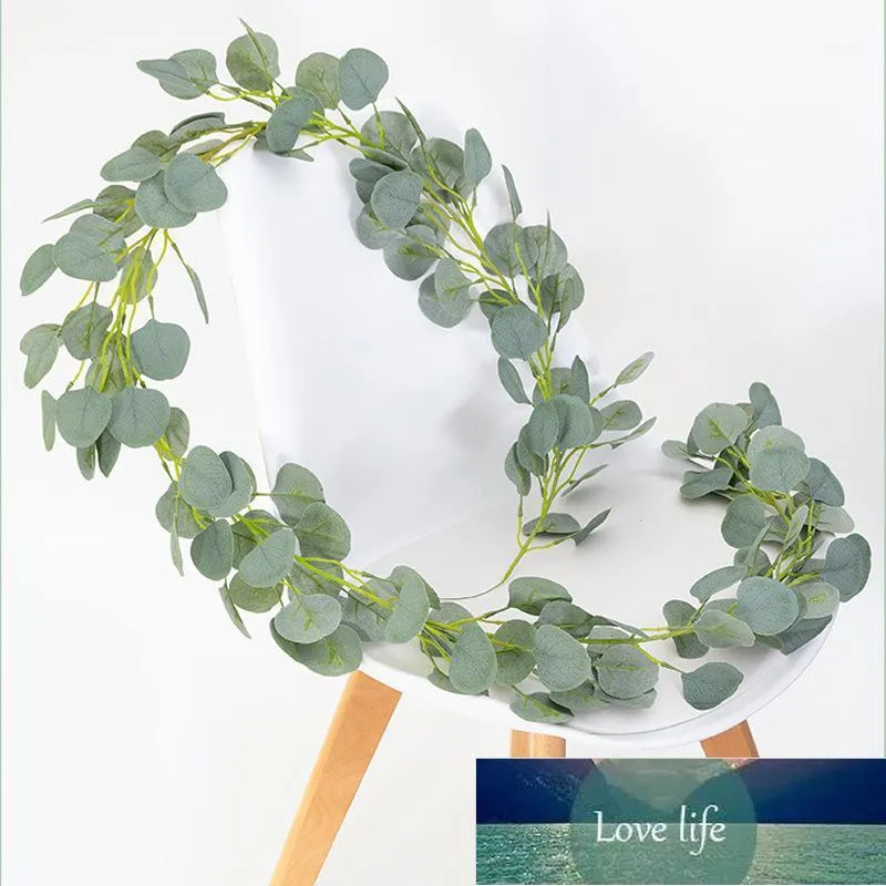 Artificial Eucalyptus Garland Ivy Wreath Wall Decor Fake Plant Silk Eucalyptus Rattan Greenery Garland for Wedding Backdrop Arch1 Factory price expert design