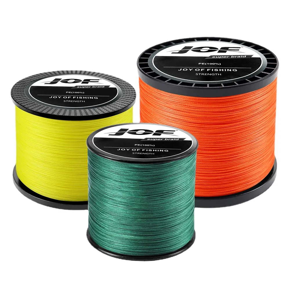 Lenza da pesca intrecciata PE giapponese super resistente a 8 fili multifilamento 100 m/pz