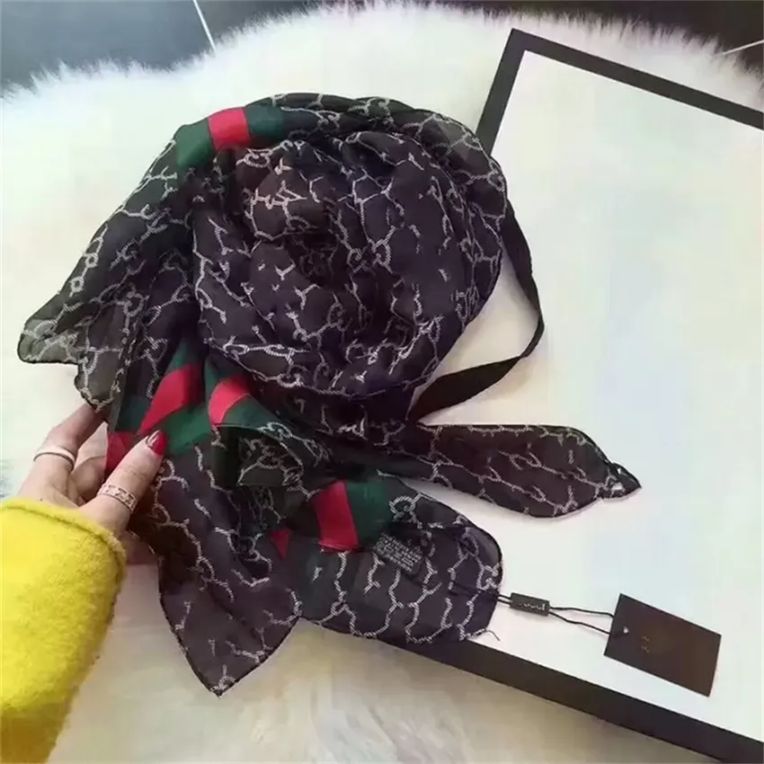 Gucci Scarf Black Red Green Embroidered Scarf Gucci Scarf Tiger