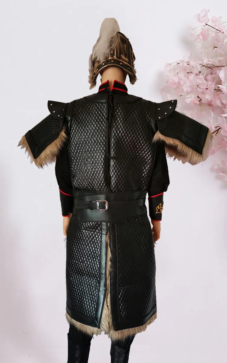 Mittelalterliches Alter Hun Hu Generäle Und Soldaten Khan Helm Rüstung Yuan  Dynastie Mongolian Genghis Khan Armor Performance Kostüm Von 254,03 € |  DHgate