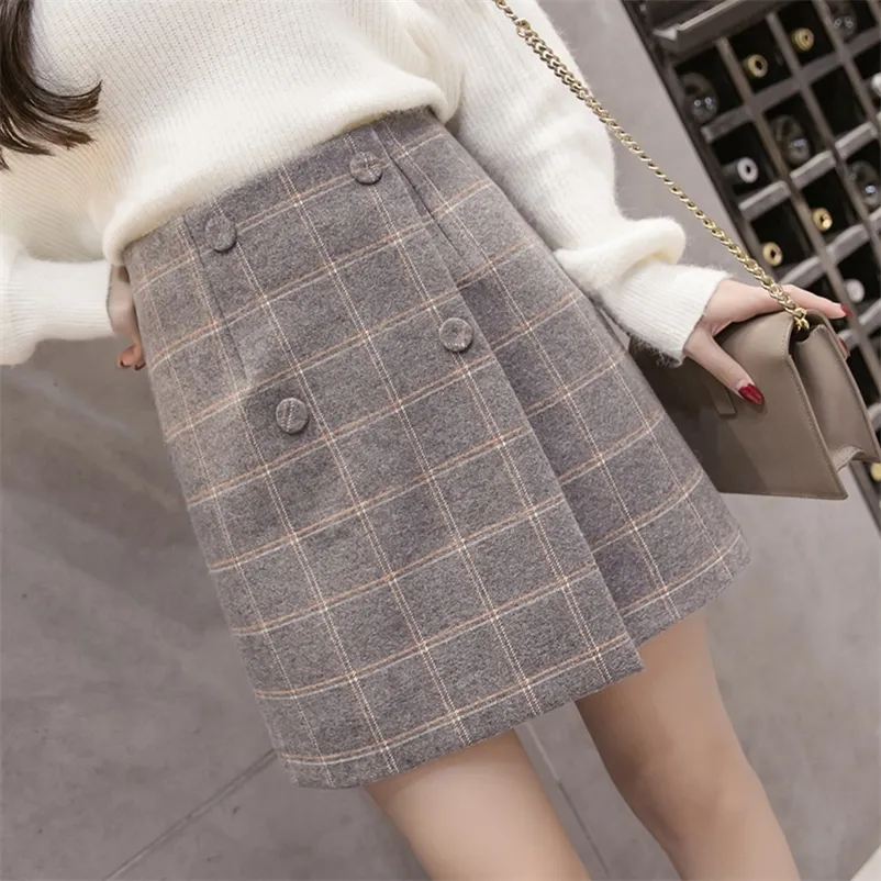 Short wool skirts for sales winter