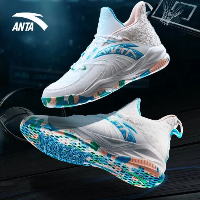 Scarpe da basket Anta scarpe da uomo 2021 Thompson KT Scarpa da ginnastica traspirante bassa resistente all'usura bassa e prepotente