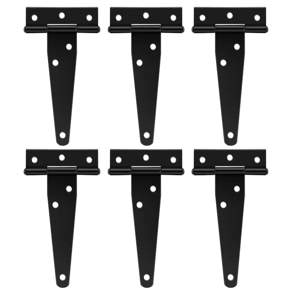 Shape Hinges 4 Inch Heavy Duty Durable Door Hinges Gate Hinge Furniture for Living Room Home Bedroom