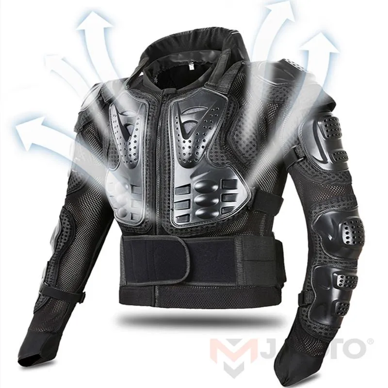 Chaquetas de moto de cuero para hombre, color negro, con blindaje CE, para  carreras