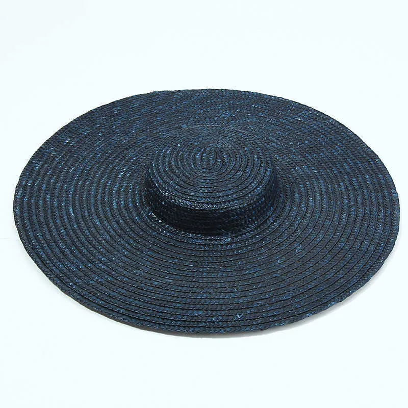 Womens 15cm Wide Brim Straw Gambler Hat With Chin Strap Perfect For Summer  Beach And Boating In Gray, Black, Red, Pink, And Blue 210531 From Xue08,  $16.94