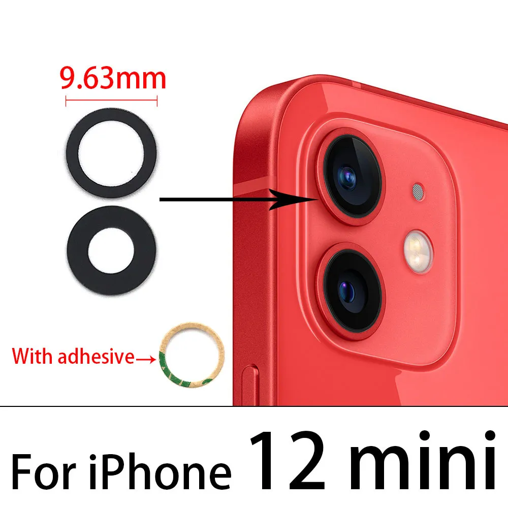 Protector Templado Camara Circulo Rojo Iphone 13 Pro/13 Pro Max