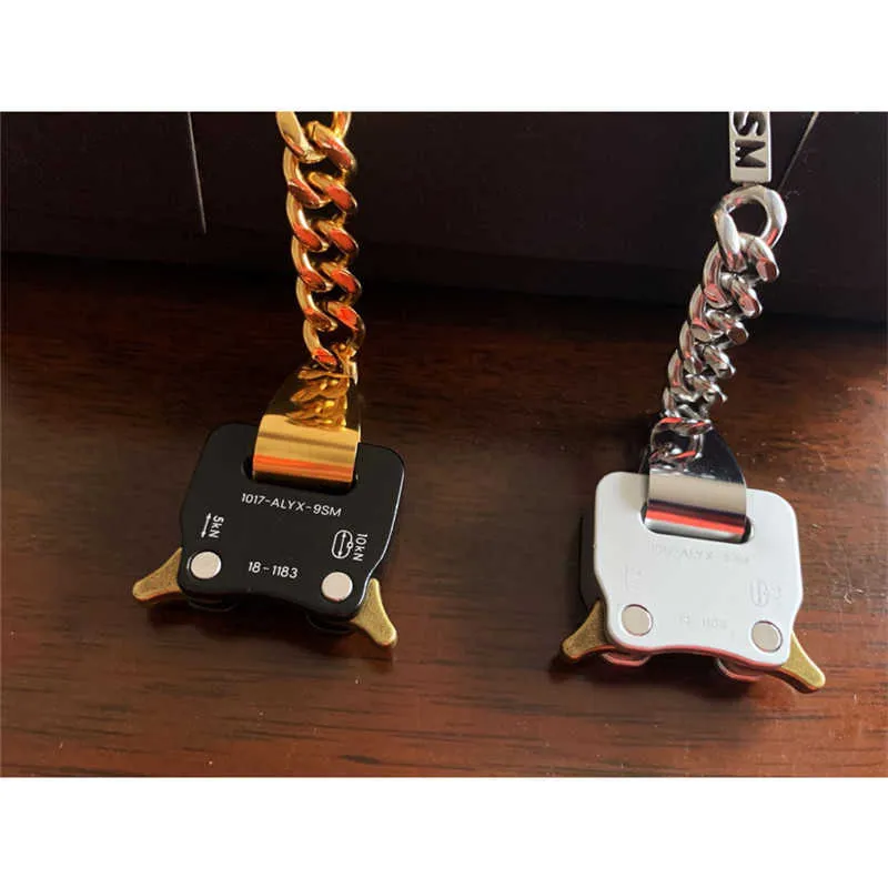 1:1 High Quality Alyx Bracelet Men Women Mixed Link Chain