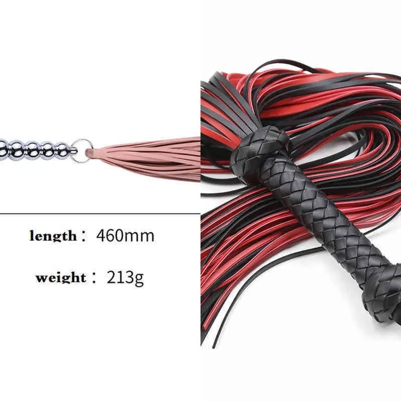 NXY SM Seks Yetişkin Oyuncak Metal Zincir Kırbaç Fetiş Köle Erotik Oyuncaklar Çiftler Için Flogger Eşek Spanking Paddle Flört Görev Oyun Oyunları Product1220