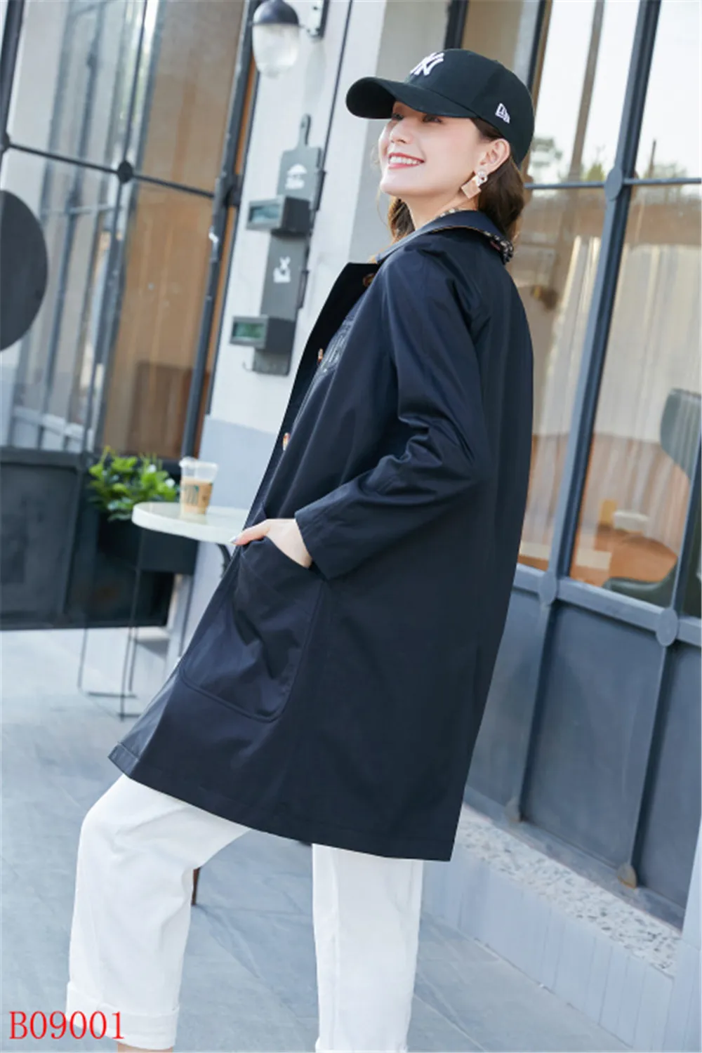 限定品 レディーストレンチコートロングクラシックウインドブレーカー防水イギリスのハイエンド英語スタイル秋冬ガバディアンソリッドカラーサイズコートa94h 格安で入手する方法 Vtech Computer Com