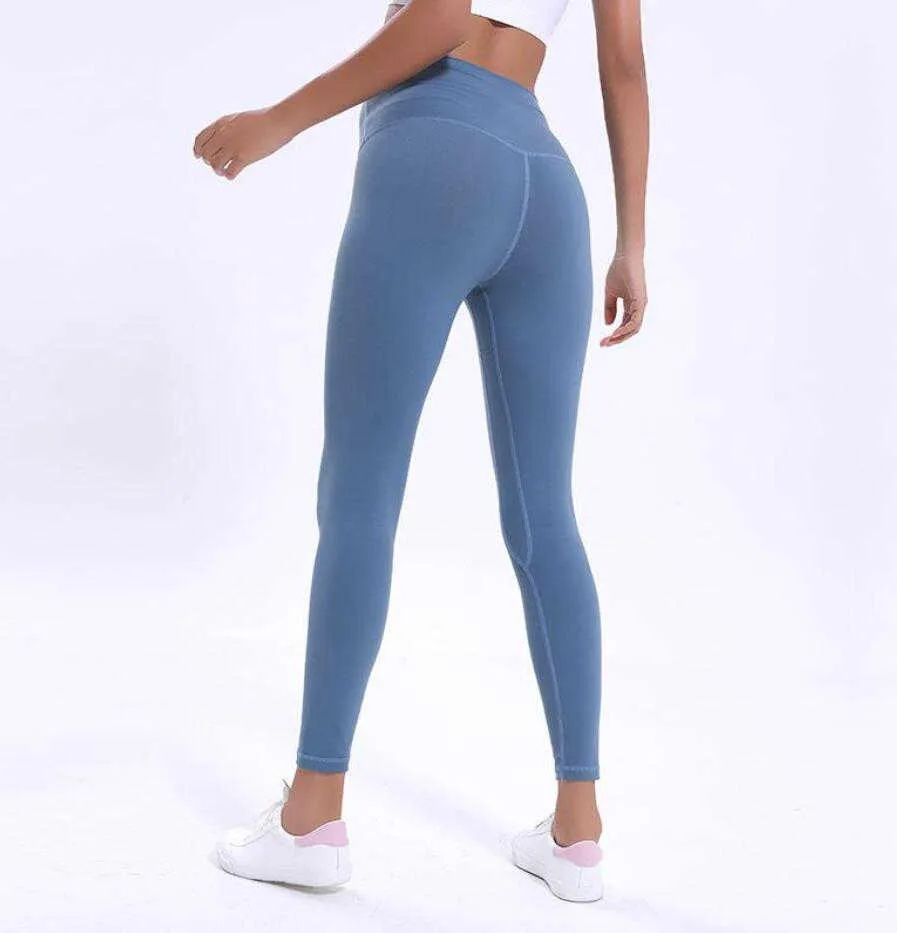 32 Yoga Legginsy Wysokie Talia Spodnie Siłownia Uruchamianie Fitness Kobiety Legging Pełna długość Tryce Tryki Spodki