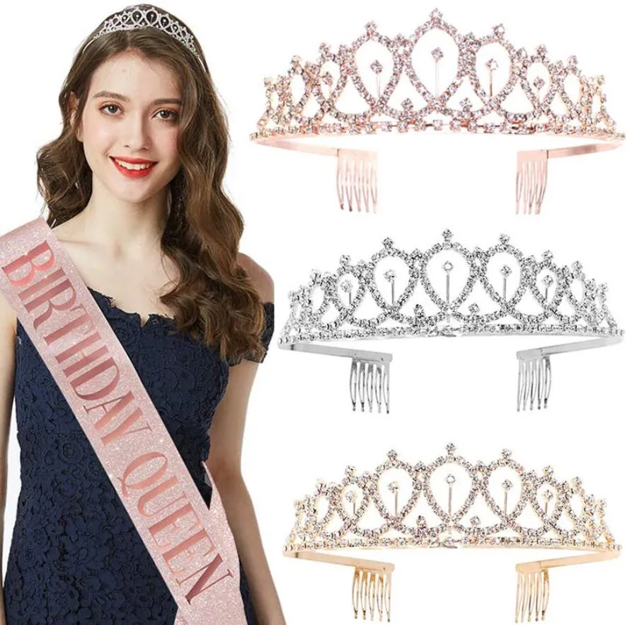 Presentes de aniversário de 11 anos para meninas, tiara de 11º aniversário  e faixa roxa, artigos de festa de aniversário de 11 anos felizes, 11 e  fabulosa faixa de cetim com glitter