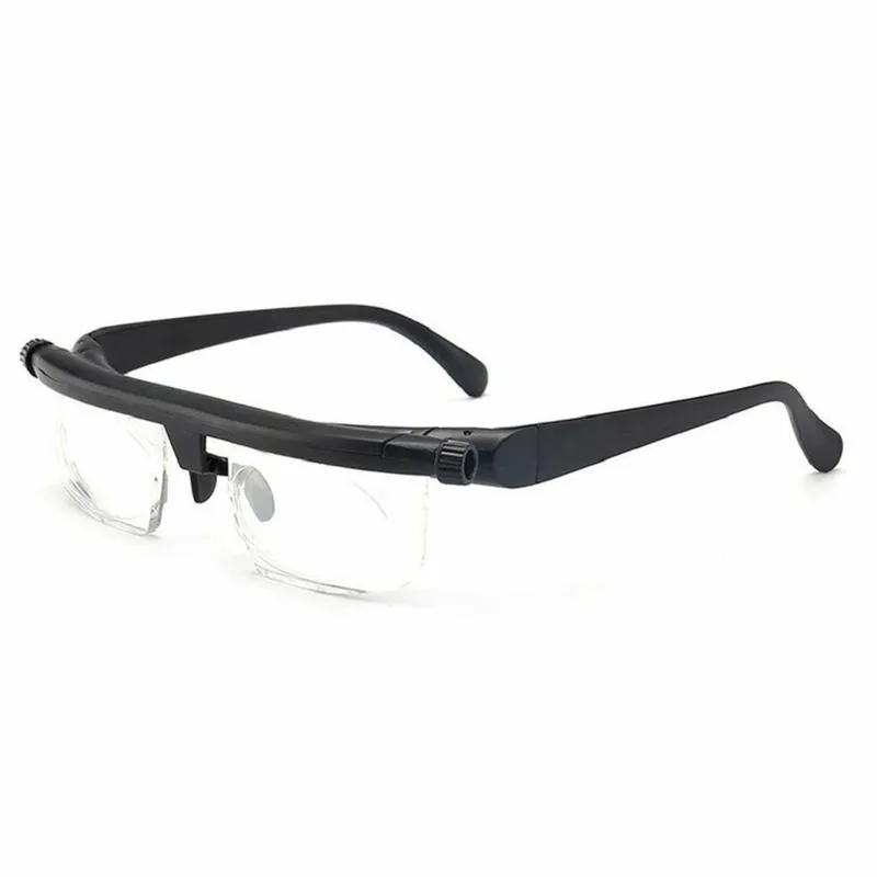 Modische Sonnenbrillenfassungen, verstellbare Stärke, Brillengläser, variable Fokusentfernung, Zoombrille, Dioptrienbereich -6,0 bis +3,0, Männer, Frauen, Unisex