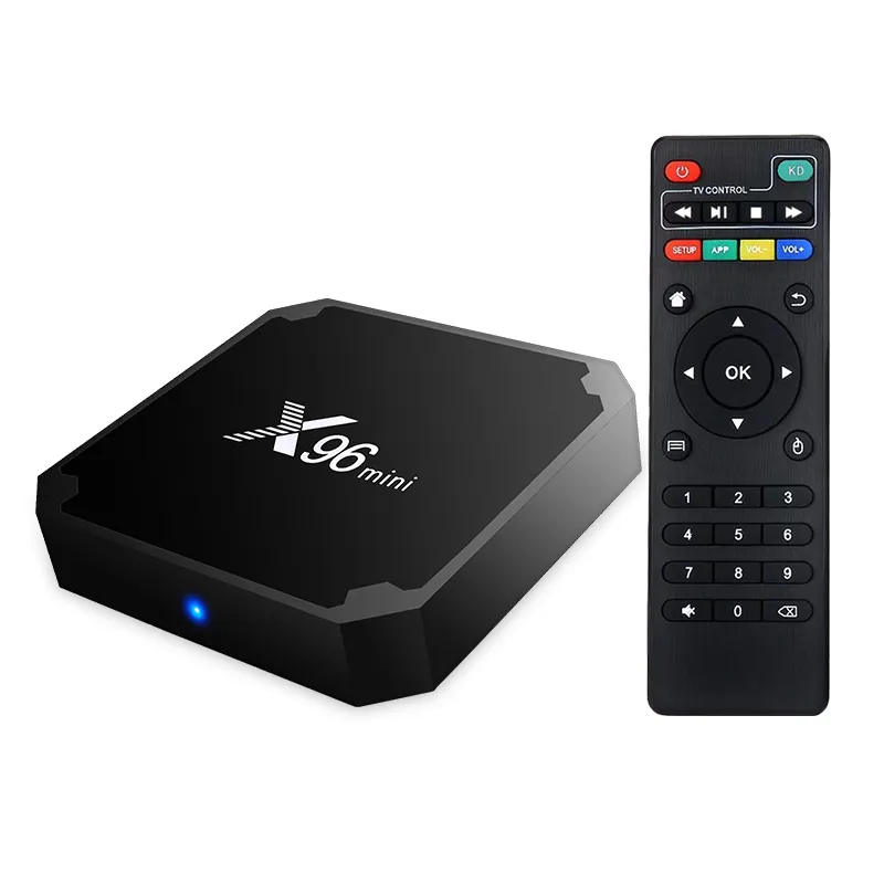 Android Tv Box X96mini Boitier Tv Box Boitier Iptv S905w 1GB 8GB 2gb 16gb  Smart TV Box Quad Core 2.4G Wifi 4K Set Top Box Du 10,42 €