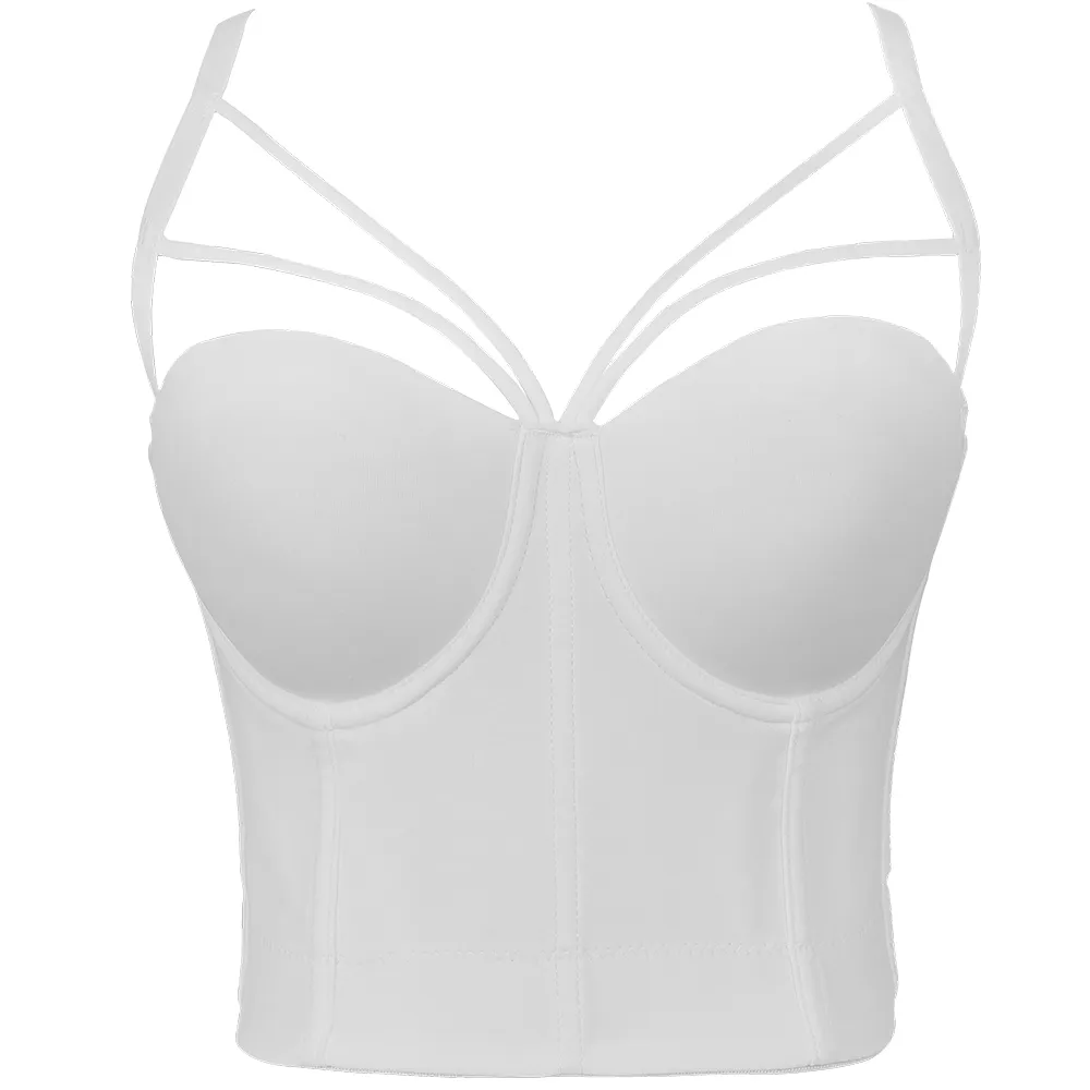 Compra Camisoles Estilo Triángulo Halter Top Top Chaleco Sujetador Lencería  Forma Femenina Corsé Algodón Ropa Interior Anillo De Acero Con Fabricantes Al  Por Mayor Barato | Entrega Rápida Y Calidad | Es.Dhgate