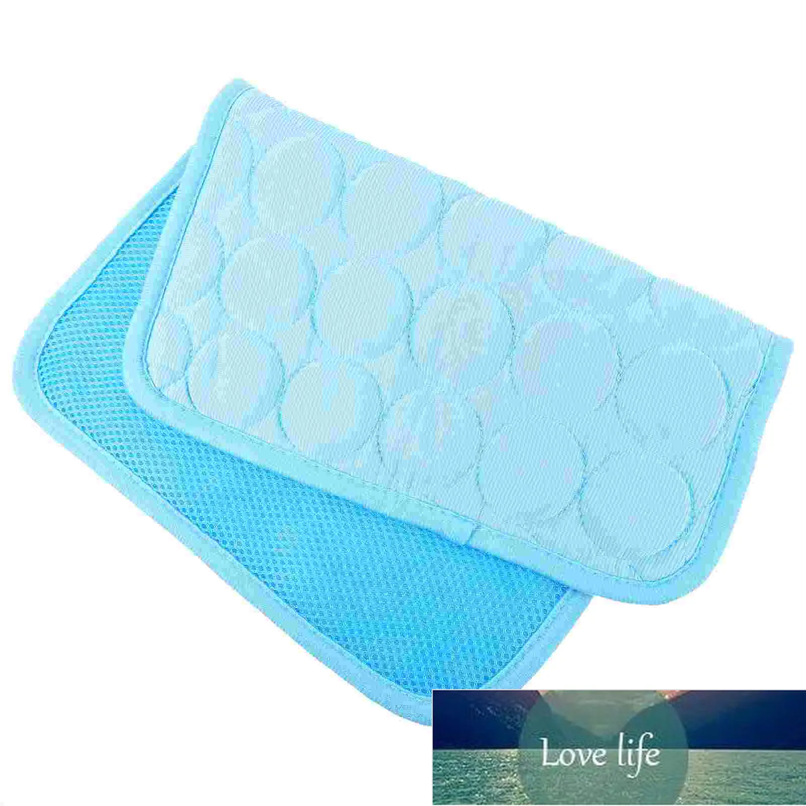 Summer Cooling Mat for Dogs Cats Ice Silk Self Cooling Breathable Pet Crate Pad Factory price expert design Quality Latest Style Original Status