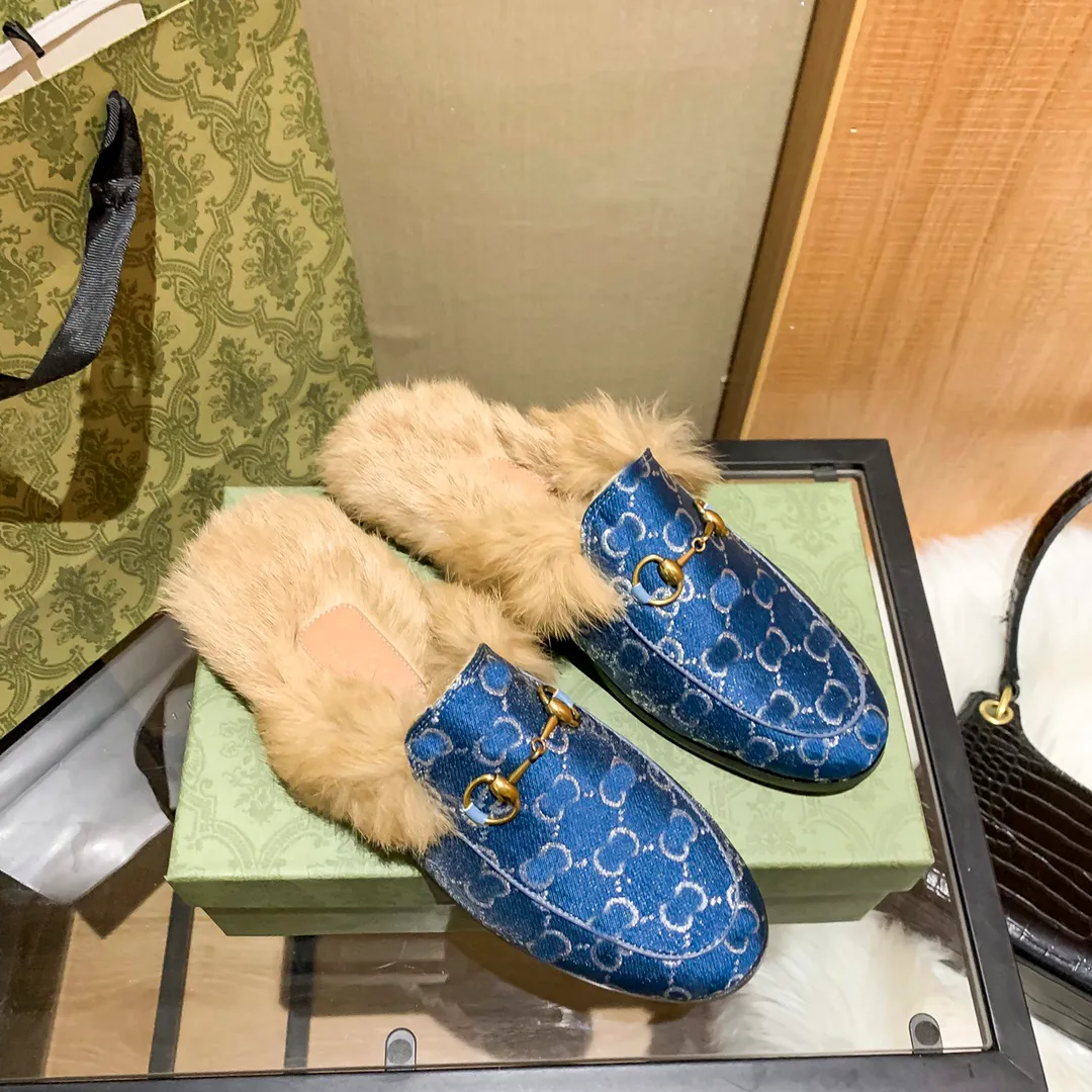 Men's princetown hotsell gg wool slipper
