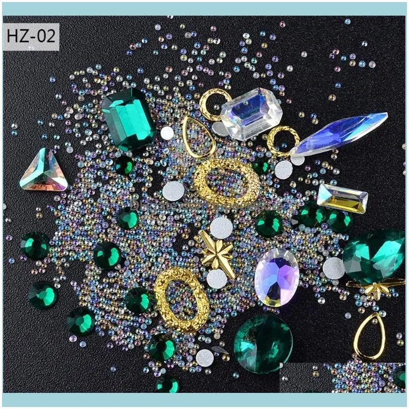 Nail Art Decorations XZM Rhinestone Jewelry Accessories Sticker Professional DIY Decoration Supplies Crystal Glass Fashion