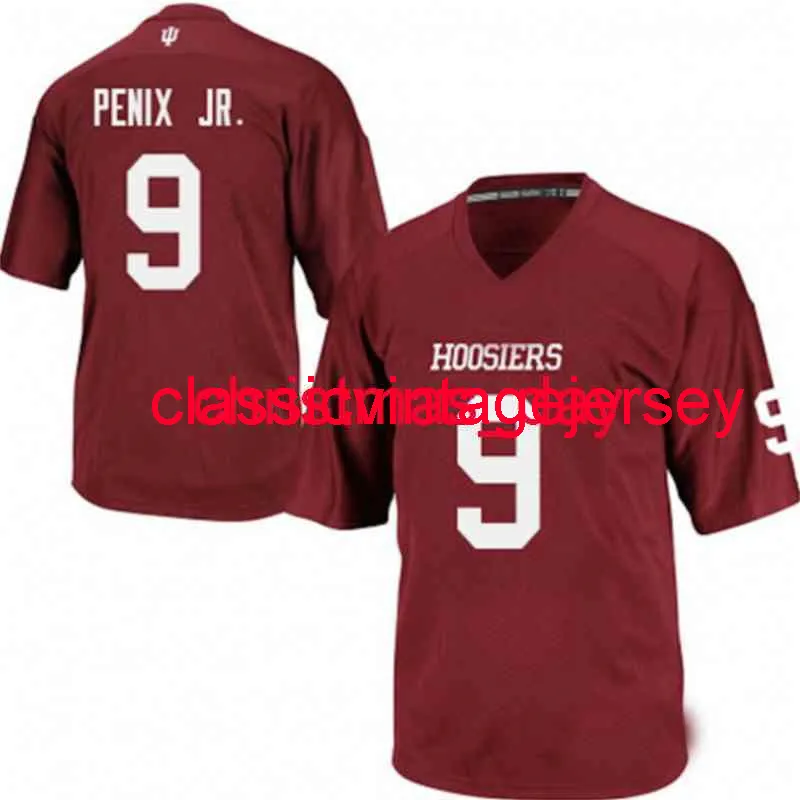 Uomini cuciti donne giovani indiana hoosiers maglia ricamo personalizzato xs-5xl 6xl