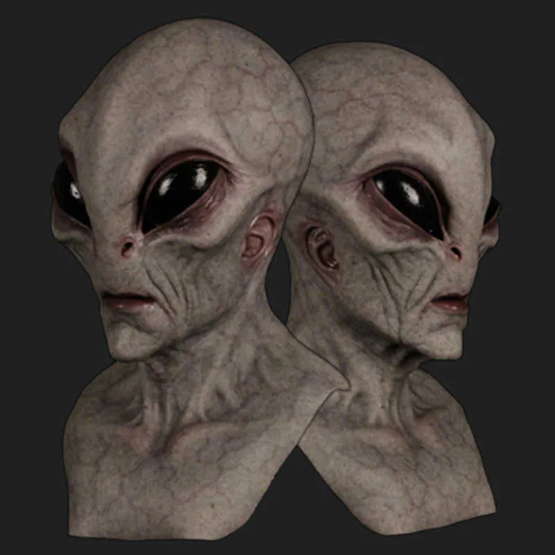 Halloween Scary Horrible Horror Alien Supersoft mask Magic Creepy Party Decoration Funny Cosplay Prop Masks