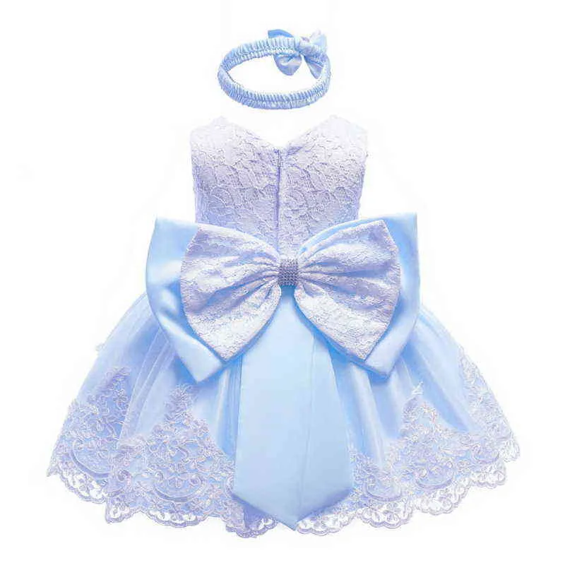 1-6-Baby Dress Lace Flower Christening Gown