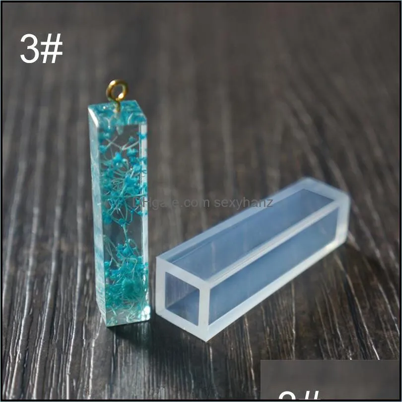 Mix Style Pendant Fashion Scrapbooking Silicone Mould DIY Resin Decorative Craft Jewelry Making Mold Epoxy Resin Molds 1582 Q2