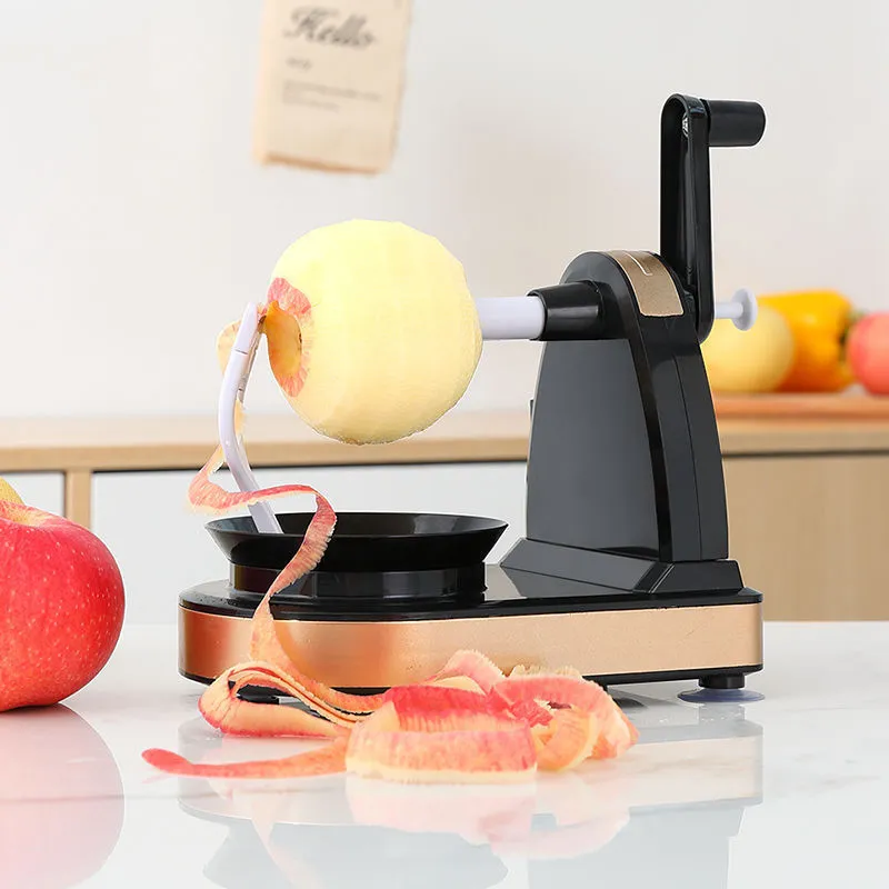 Manual Fruit Peeler Machine Creative Home Kitchen  Peeled Tool Peeling Slicer Cutter