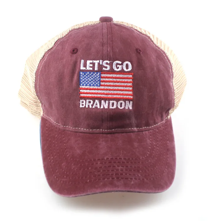 LET`S GO BRANDON Embroidered Baseball Hat Trump 2024 Cap With Adjustable Strap 