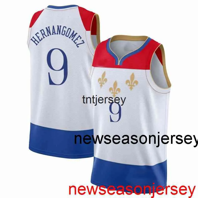 Cheap Custom Willy Hernangomez 2021 Swingman Jersey Stitched Mens Women Youth XS-6XL Basketball Jerseys