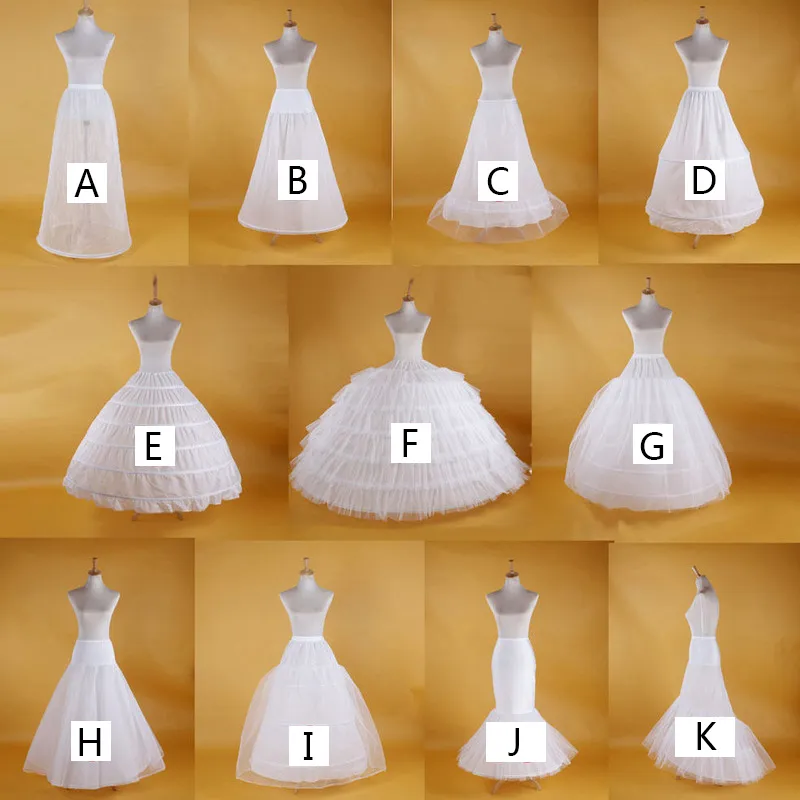 a line hoop for wedding dress A line underskirts for different looks!