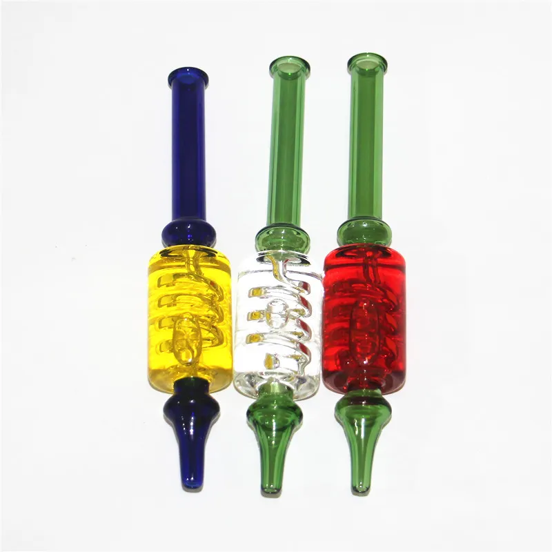 liquid glycerin Smoking Accessories Mini Nectar Bong Glass Pipes Oil Rig Concentrate Dab Straw pipe for Glass Bongs