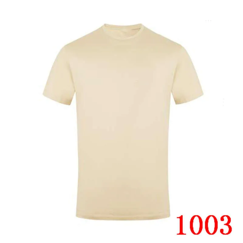 Waterdichte Ademende Vrije tijd Sport Maat Korte Mouw T-shirt Jewer Mannen Vrouwen Solid Moisture Wicking Thailand Kwaliteit 60