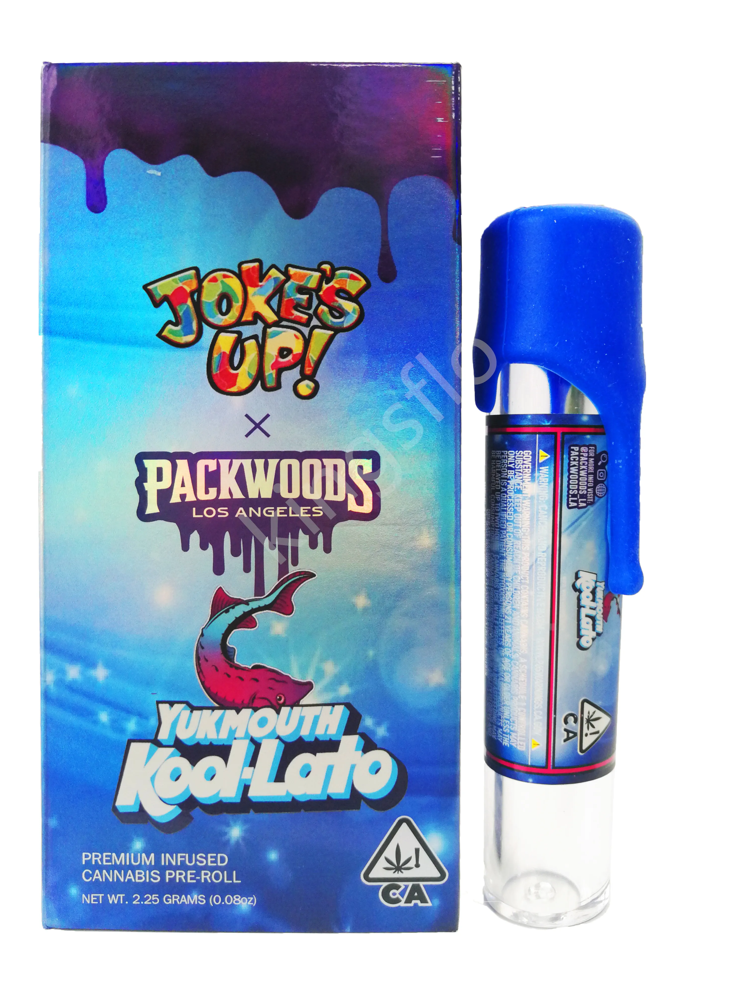 OEM of Packwoods Lege fles Gepresolde glazen buizen met kleurrijke siliconen caps stickers magnetische geschenkdoos verpakking kits