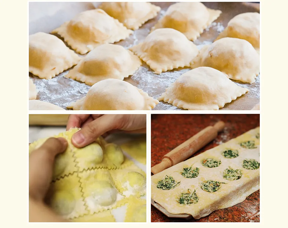 24 diamond italian ravioli tray with a rolling pin_03