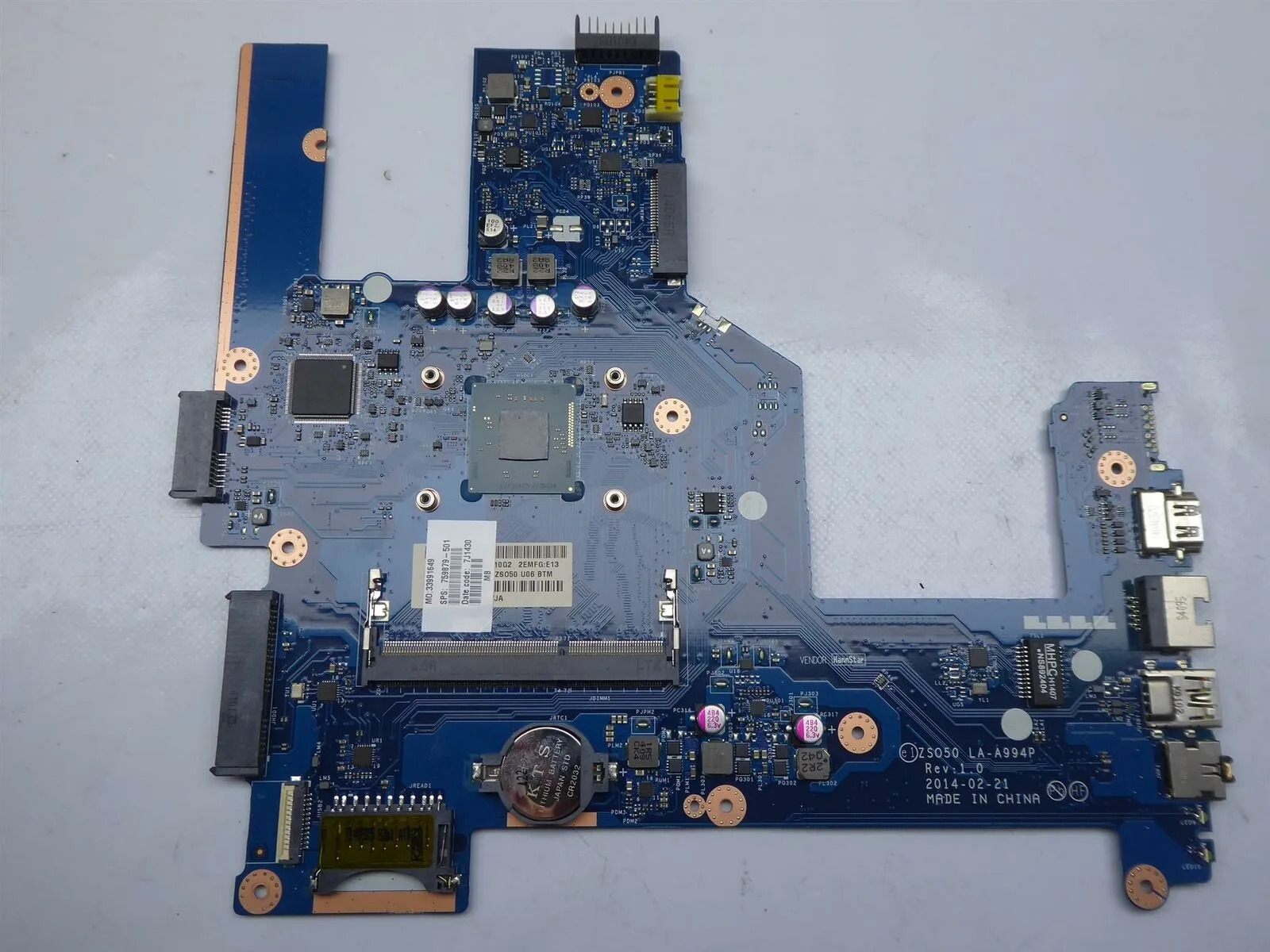 Hp laptop on sale motherboard price