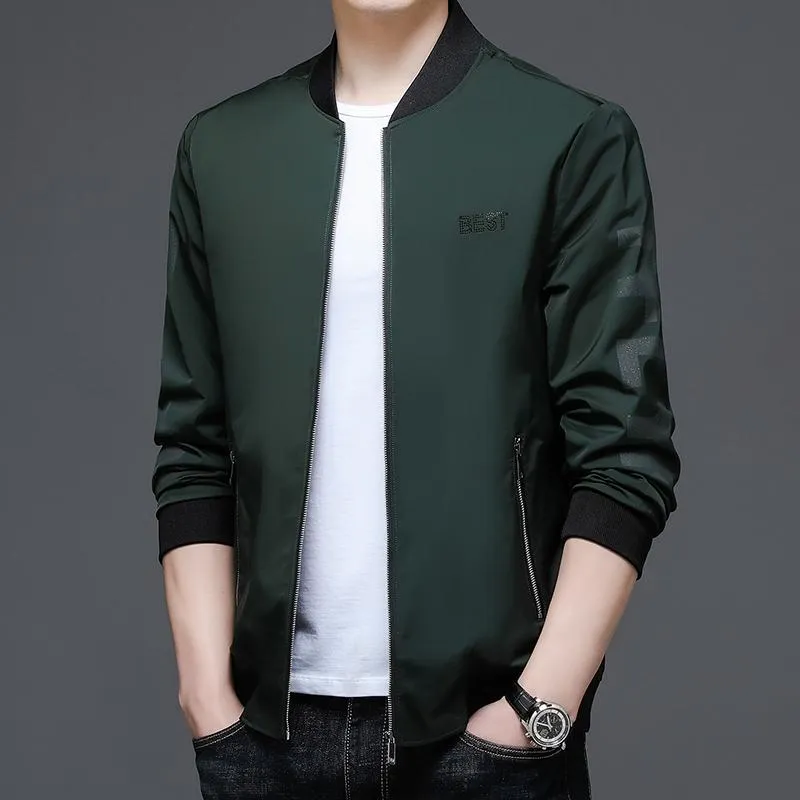 新品販売 メンズジャケットトップグレードブランドカジュアルファッションストリートウェア秋の薄いジャケット男性ウインドブレーカークラシックコートメンズ服21 値下げ情報 Vacuslim48 Com