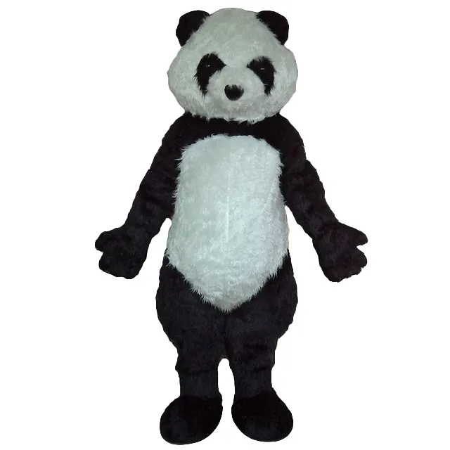 Performance Panda Teddy Bear Mascotte Kostuums Halloween Fancy Party Dress Cartoon Character Carnaval Xmas Pasen Reclame Verjaardag Party Kostuum Outfit