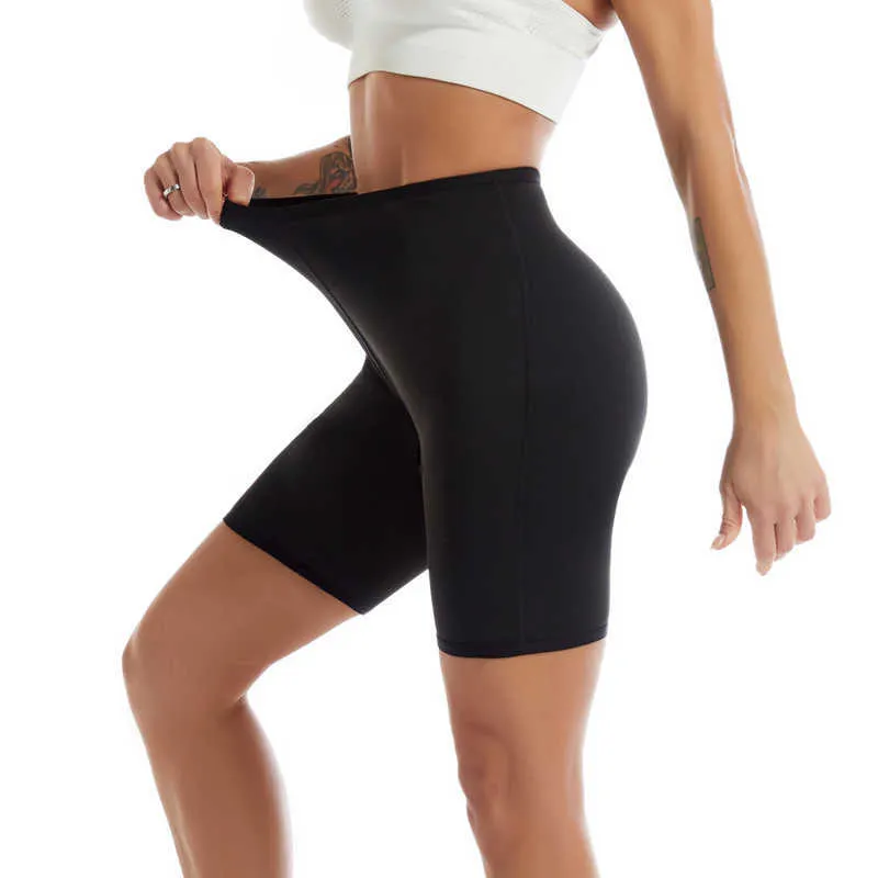 Womens Slimming Seamless Body Shaper Shorts Pants With Sweat Sauna