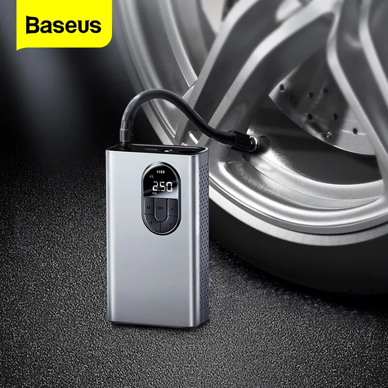 Compresseur Baseus 12V Gonfleur De Pneu Électrique Portable Mini