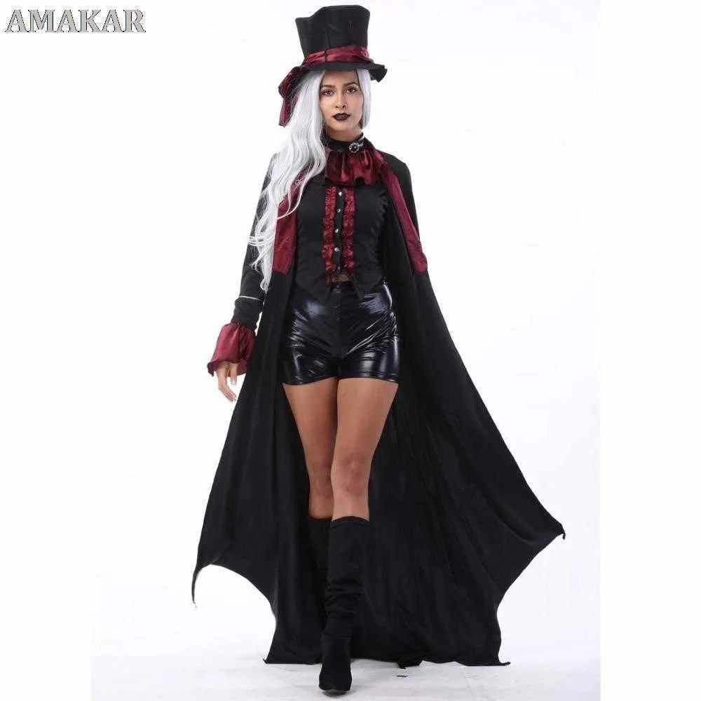 Nuovi Costumi Da Vampiro Adulti Donna Uomo Festa Di Halloween Vampiro  Coppia Film Cosplay Vestito Operato Abbigliamento Abiti Y0913 Da 157,54 €