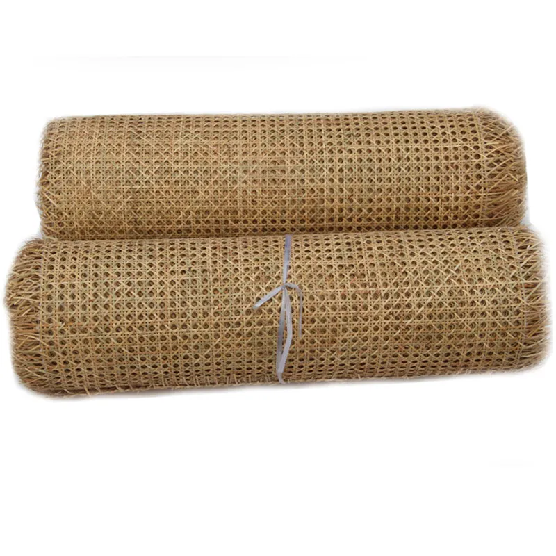 Free Shipping Natural Real Indonesia Rattan Sheet Cane Webbing Roll Chair  Table Furniture Repair Materials Deco