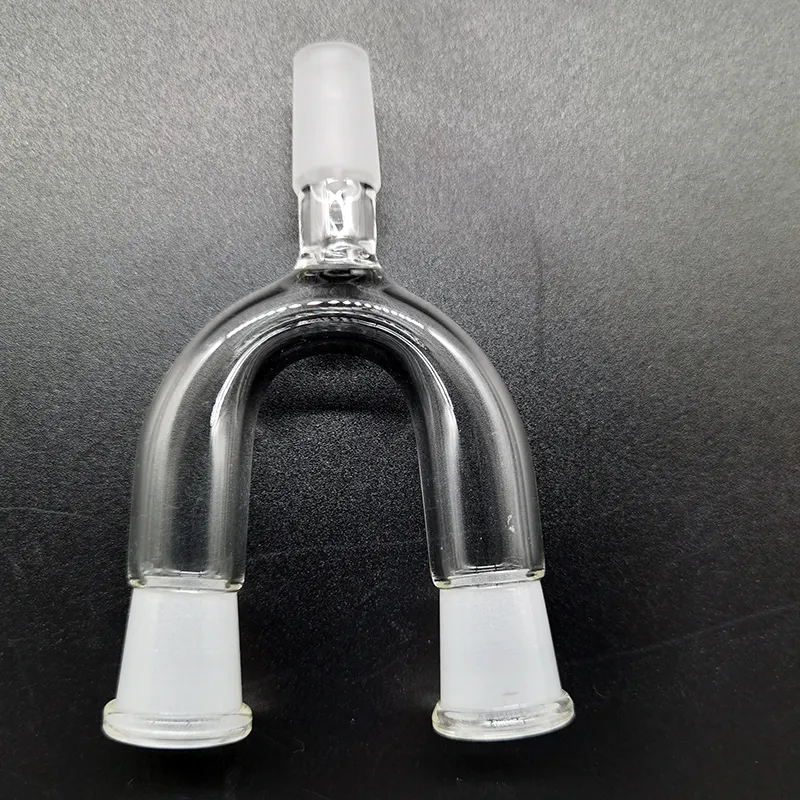Glass adapter 14mm 18mm Male Female Hookahs Accessary Double Bowl Adapteres two size For Option Hookah Bong Water Pipe