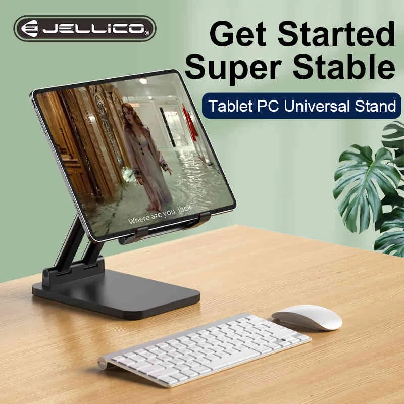 Jellico Universal Desk Desktop Tablet Cell Table Holder Mobile Phone Stand Mount