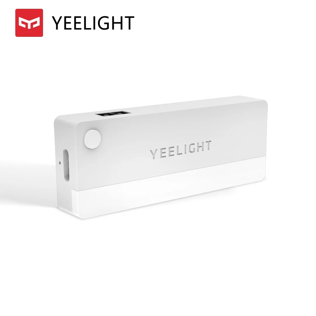 Yeelight garde-robe lumière charge gratuite fil Induction lumière sur armoire à vin automatique armoire à chaussures boîte à emporter tiroir lumière