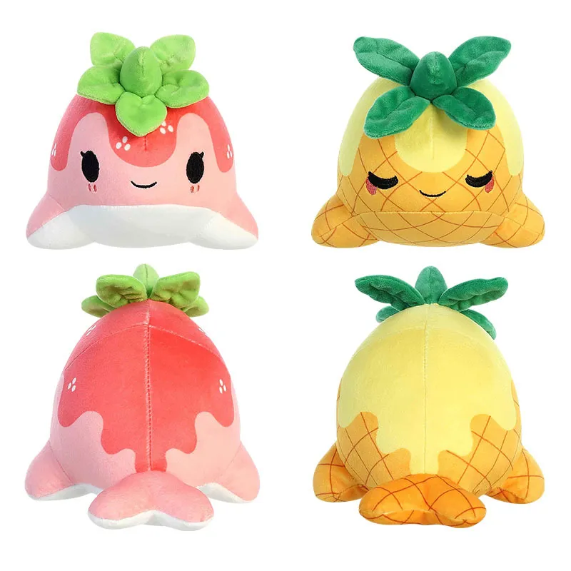 Favores de fiesta Piña Fresa Ballena en forma de peluche Animales de peluche suaves para niños Regalos de cumpleaños