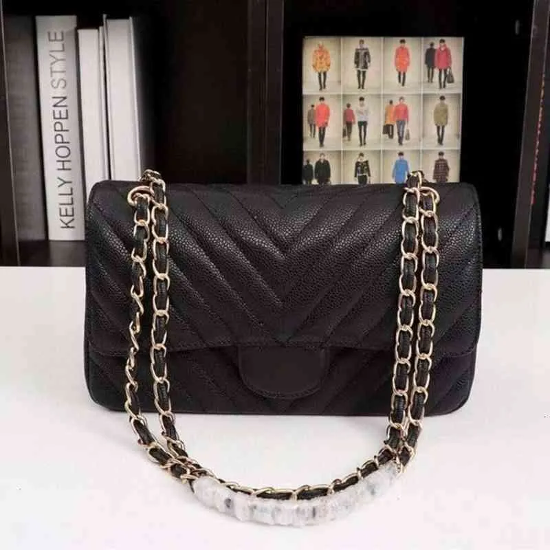 Classic Fashion Designer Women Handbags Purse High Quality Chain Cross Body Bags Small Shoulder Bag Genuine Leather Messenger Black Tote Bag