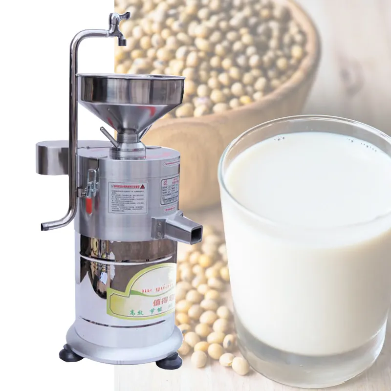 Machine de meulage commerciale de lait de soja d'acier inoxydable de fabricants de lait de soja complètement automatique à vendre